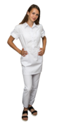 Униформа медицинская белая Скарлетт Униформа медицинская белая Скарлетт